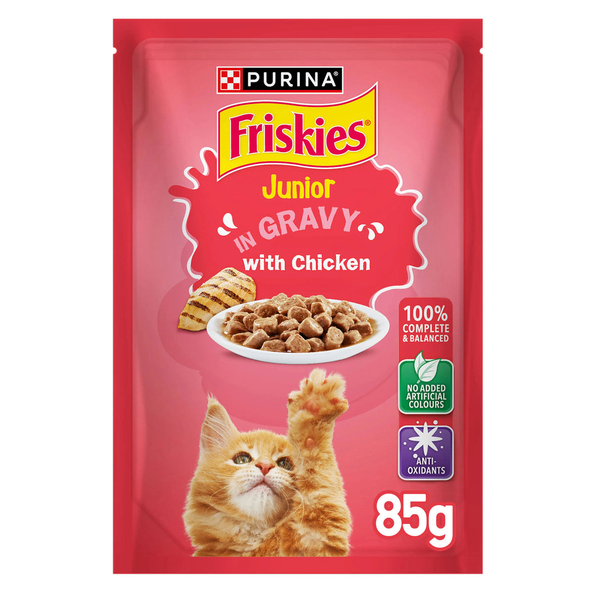 Friskies Junior With Chicken In Gravy 85g