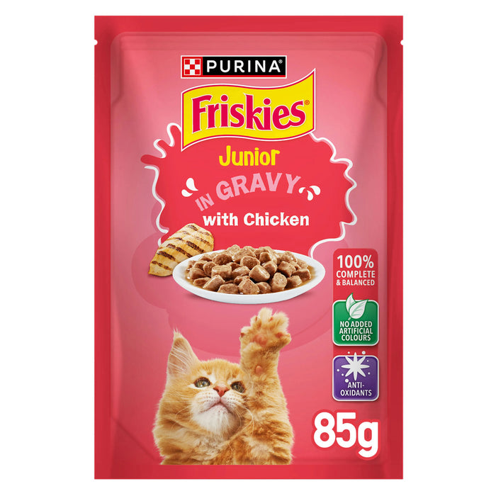 Friskies Junior With Chicken In Gravy 85g