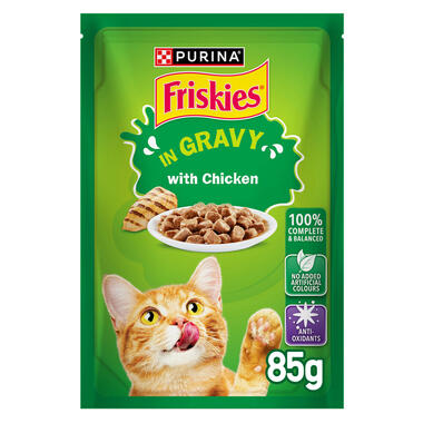 Friskies With Chicken In Gravy 85g
