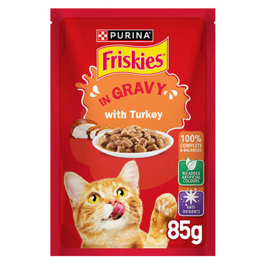 Friskies With Turkey In Gravy 85g