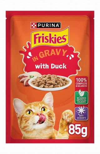 Friskies With Duck In Gravy 85g