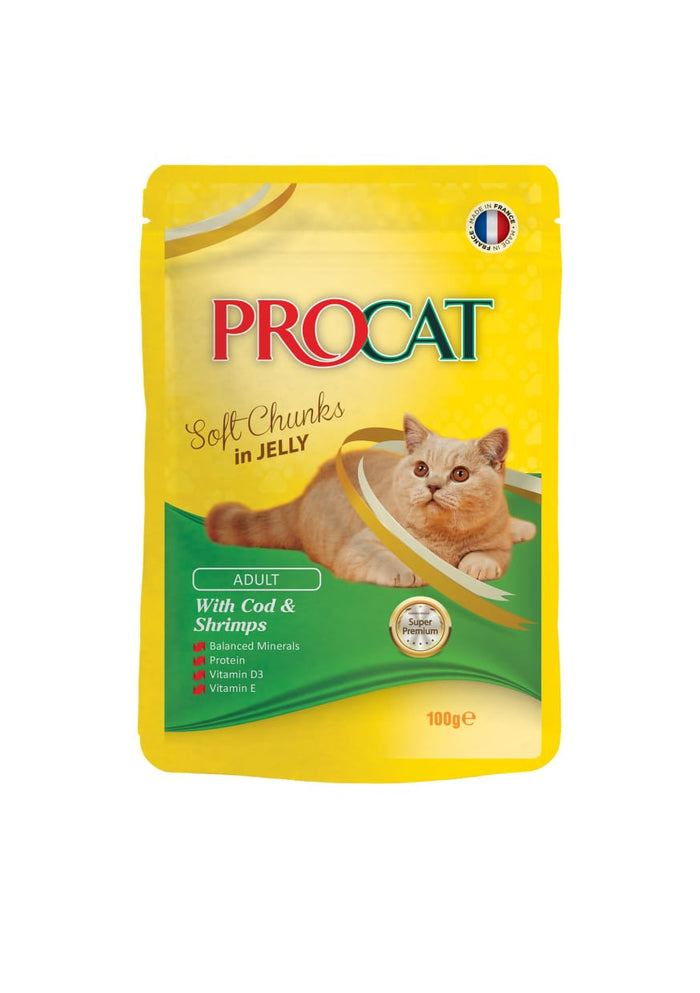 Procat Cod&Shrimp 100g
