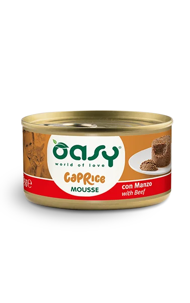 Oasy CAPRICE • Mousse with Beef 85g