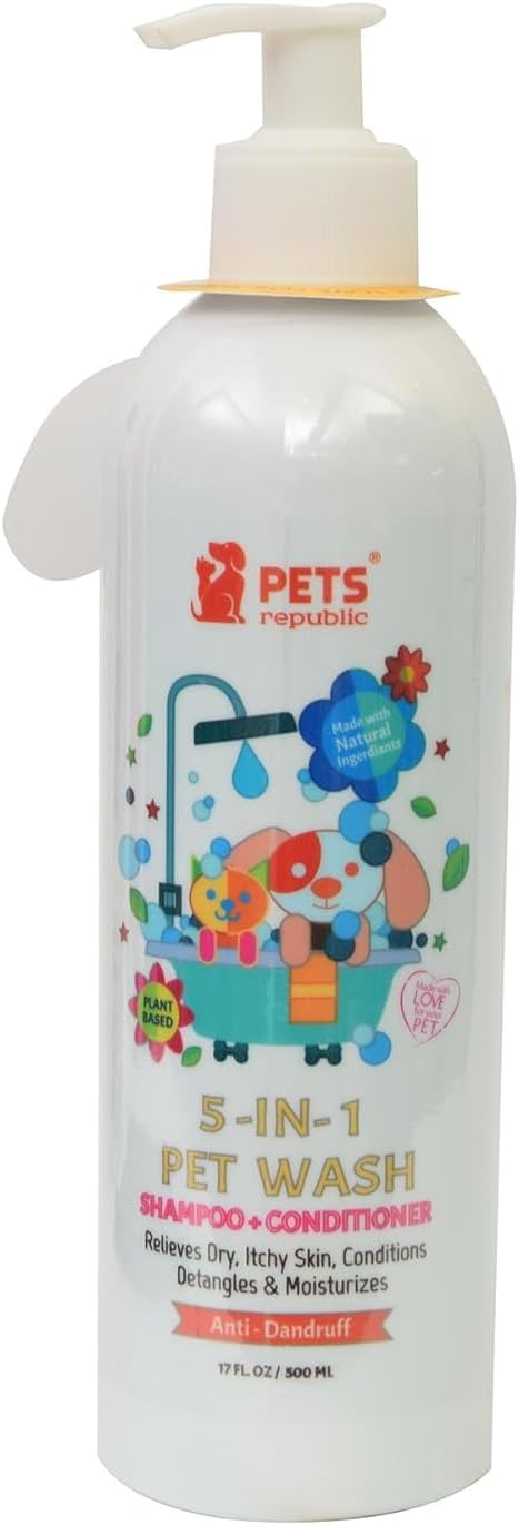Pets Republic Shampoo+Conditioner 5x1 500ML