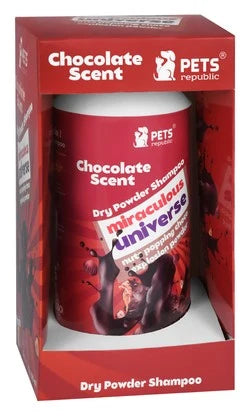 Pets Republic Dry Shampoo 500g - Chocolate