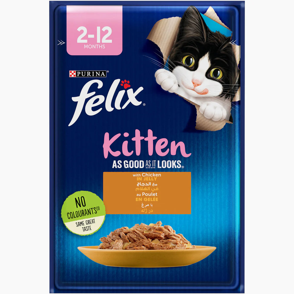 Felix With Chicken in Jelly Wet Junior 85g