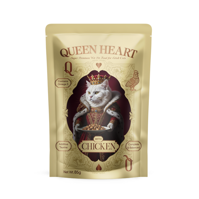 Queen Heart With Chicken
