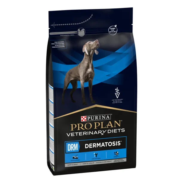 Pro Plan Veterinary Diets DRM Dermatosis Dry Dog Food (3KG)