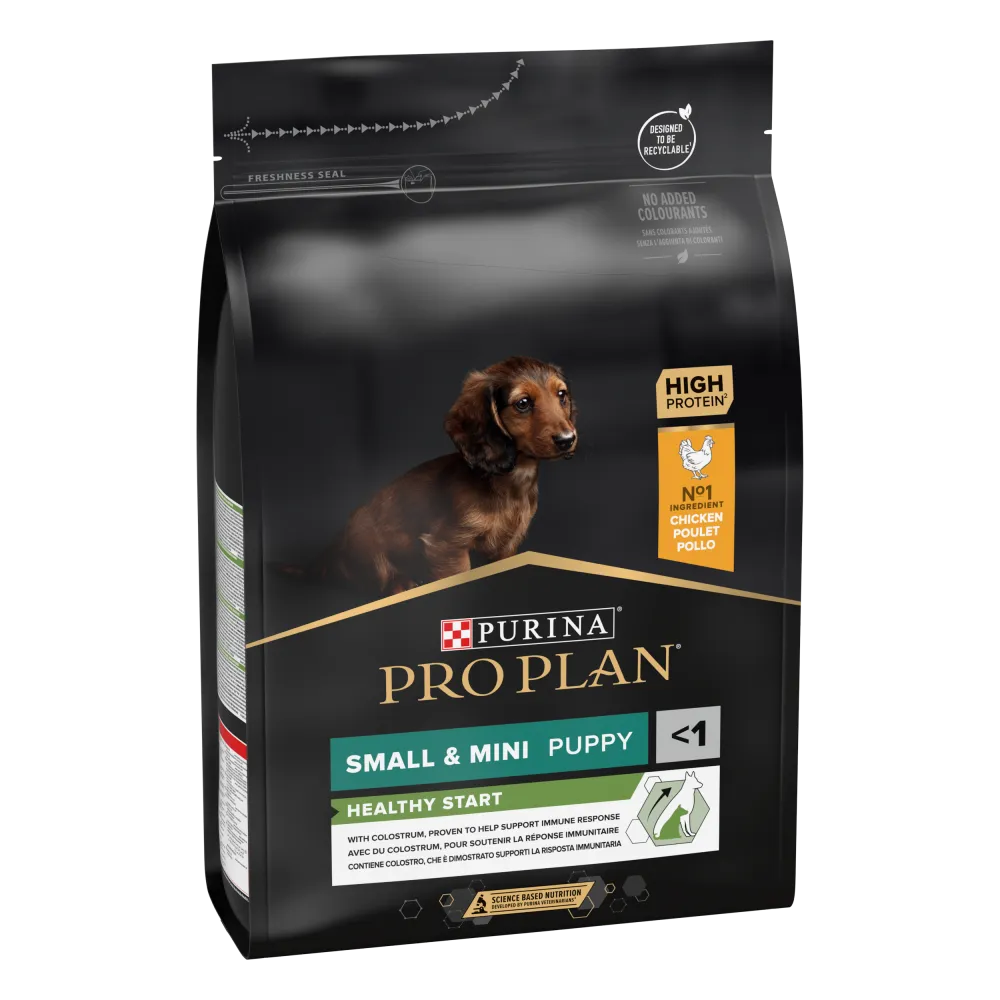 Purina Pro Plan Small & Mini Puppy Dry Dog Food with Chicken (3KG)
