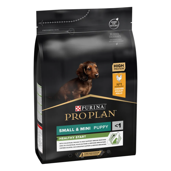 Purina Pro Plan Small & Mini Puppy Dry Dog Food with Chicken (3KG)