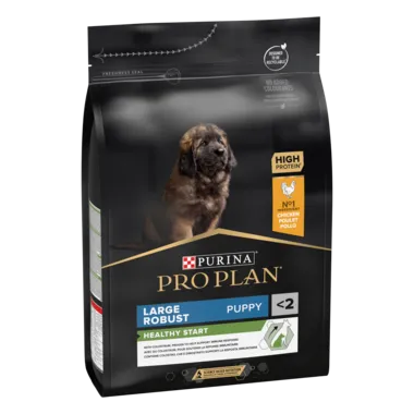 Purina Pro Plan Healthy Start Large Robust Puppy, Dry Dog food with Chicken (3KG)