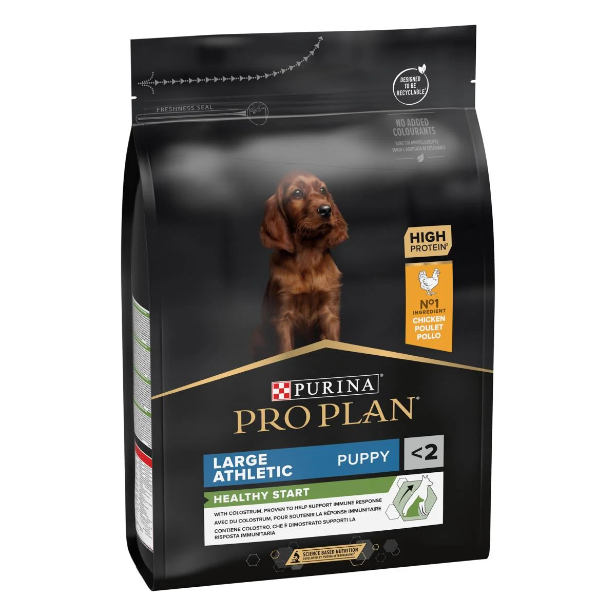 Purina Pro Plan Healthy Start Large Athletic Puppy, Dry Dog food with Chicken (3KG)