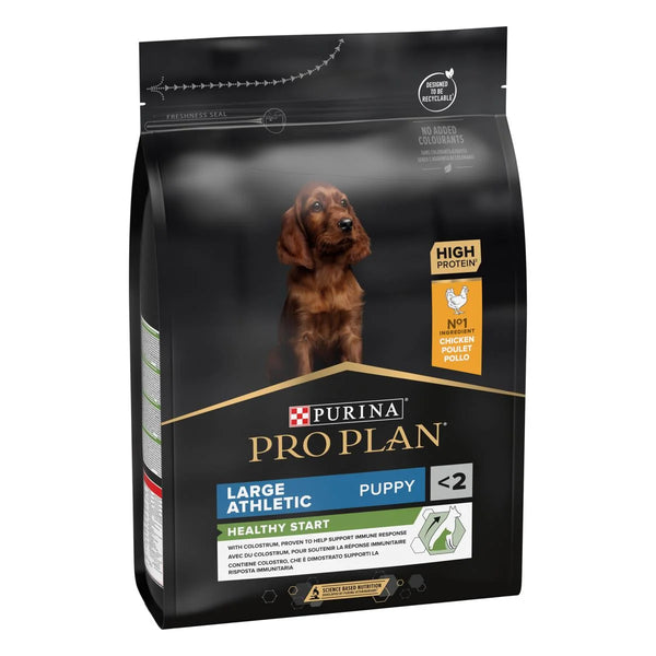 Purina Pro Plan Healthy Start Large Athletic Puppy, Dry Dog food with Chicken (3KG)
