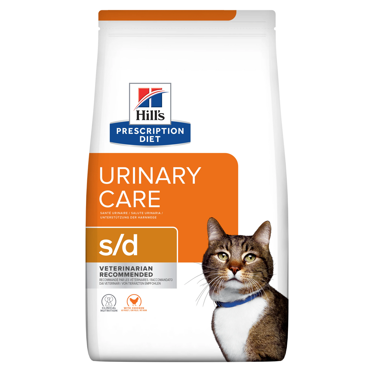 Hill’s Prescription Diet S/D Cat Food with chicken 1.5KG