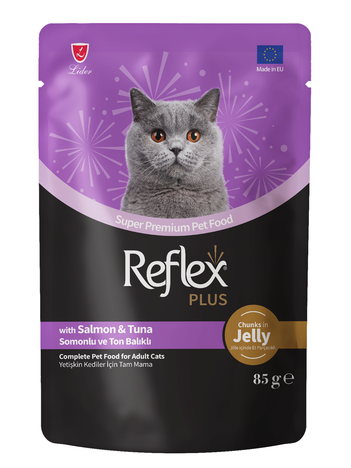 Reflex Plus Salmon&Tuna 85g