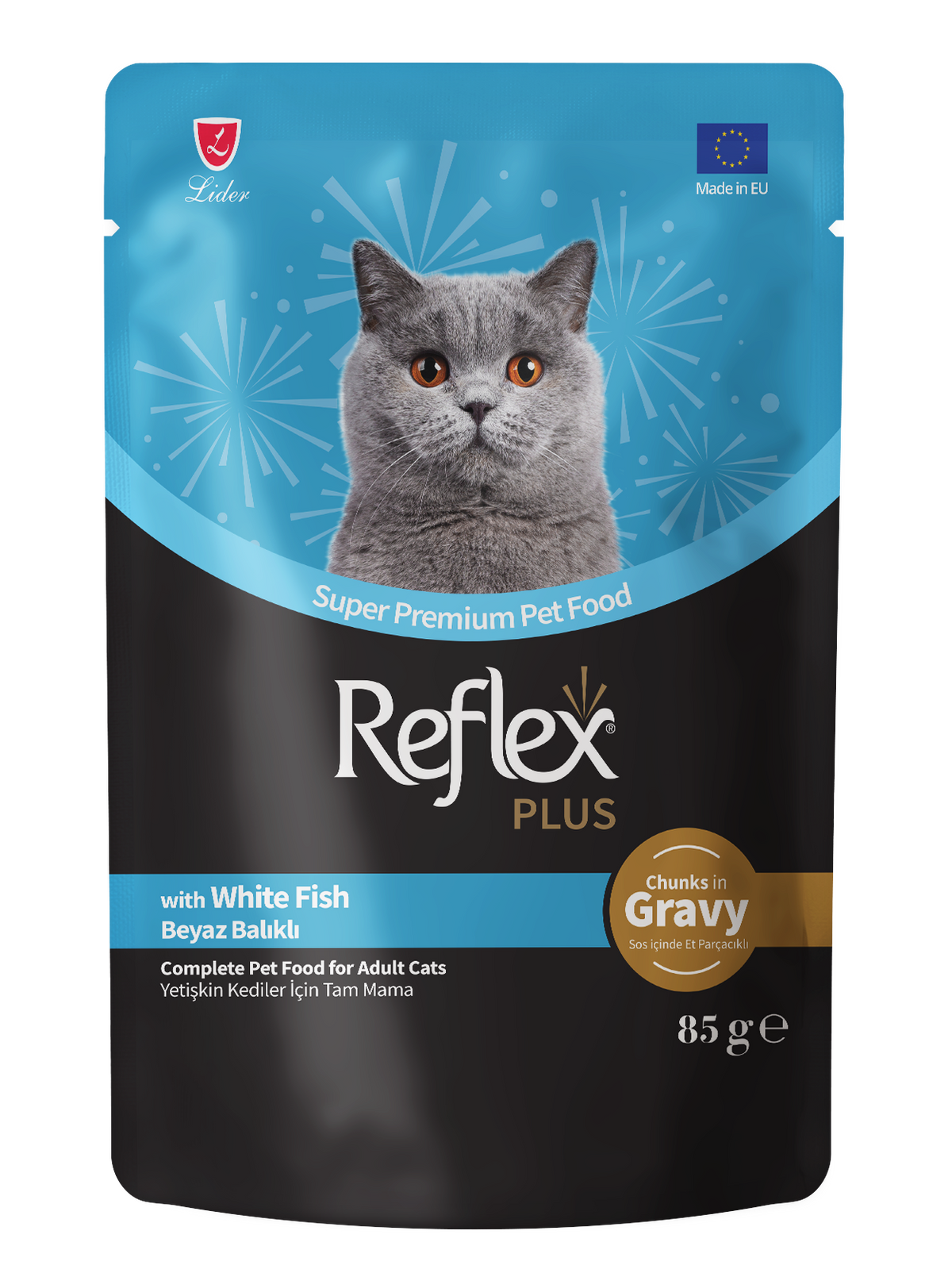 Reflex Plus White Fish 85g