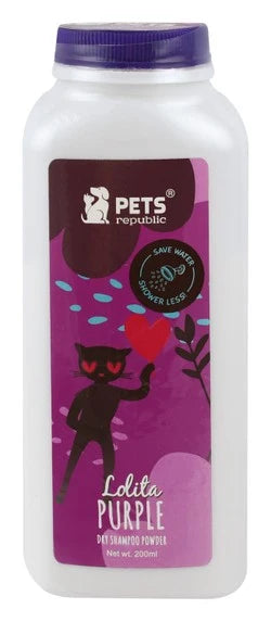 Pets Republic Dry Shampoo 200g - Lolita Purple