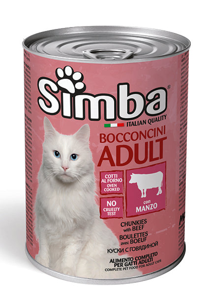 Simba Cat Chunkies with Beef 415g