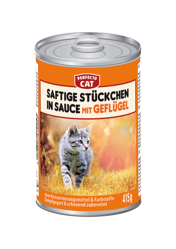 Perfecto Cat Chunks With Chicken 415g
