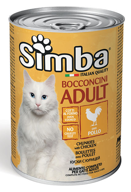 Simba Cat Chunkies with Chicken 415g